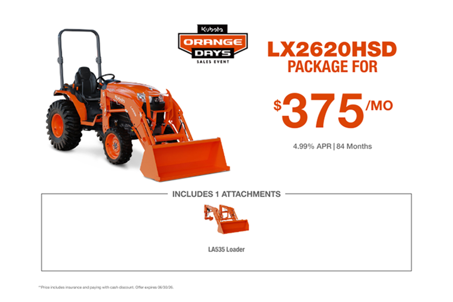 LX2620HSD Package - LX2602HSD with Loader